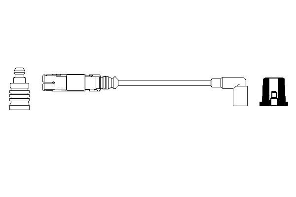 06B905437A VAG Fios de alta voltagem, kit