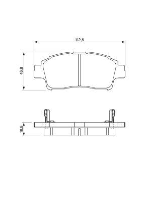 Compre 044650W080 Toyota Sapatas do freio dianteiras de disco