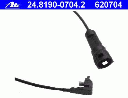 881914 Triclo Sensor dianteiro de desgaste das sapatas do freio