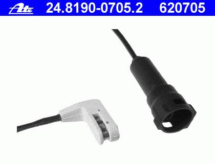 Sensor dianteiro de desgaste das sapatas do freio TRW GIC125 preço, a partir de 5,54 USD