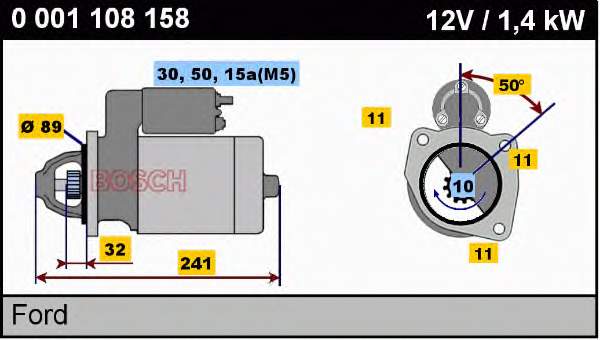Motor de arranco Ford 1009173 preço, a partir de 105,66 USD