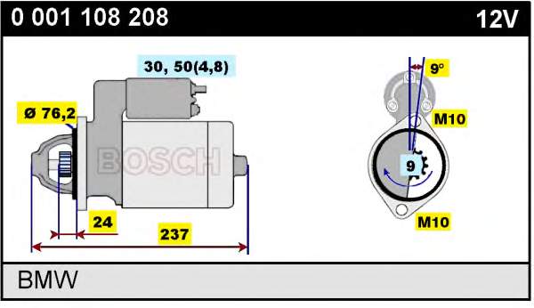 Motor de arranco BMW 12417610344 preço, a partir de 107,26 USD