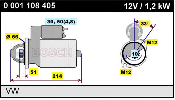Motor de arranco Bosch 0986022430 preço, a partir de 66,23 USD