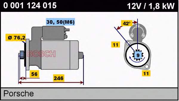114316 Cargo Motor de arranco