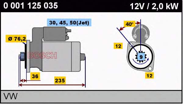 Motor de arranco VAG 020911024AX preço, a partir de 68,10 USD
