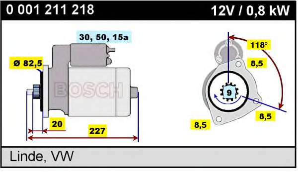 Motor de arranco ERA 220956A preço, a partir de 133,48 USD