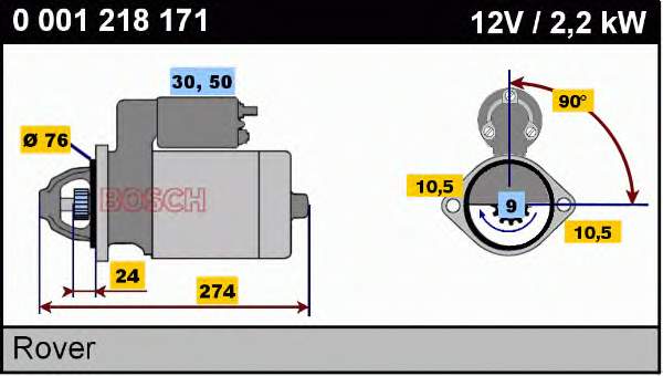 Motor de arranco BMW 0001218026 preço, a partir de 74,49 USD