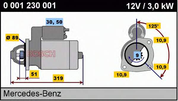Motor de arranco Mahle Original MS199 preço, a partir de 304,81 USD