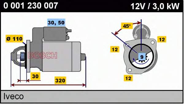 220550A ERA Motor de arranco