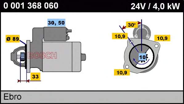 Motor de arranco As-pl S0570