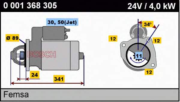 Motor de arranco Mahle Original MS356 preço, a partir de 234,16 USD
