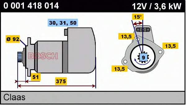 Motor de arranco As-pl S0513