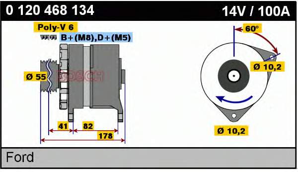 1009579 Ford Gerador