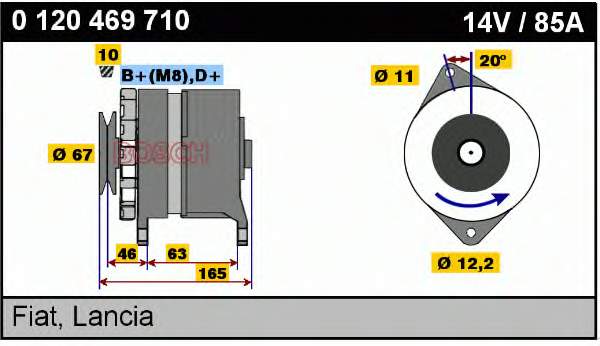 Gerador AS/Auto Storm A0094 preço, a partir de 81,72 USD