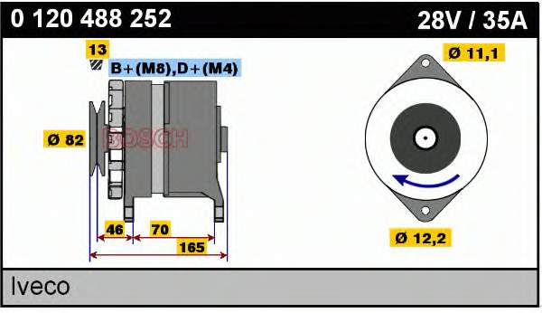 Gerador 761506 Diesel Technic