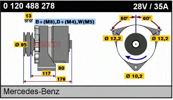 Gerador Mercedes A009154150288 preço, a partir de 175,42 USD