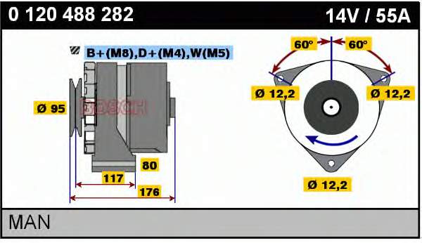 Gerador Mahle Original MG126 preço, a partir de 168,38 USD