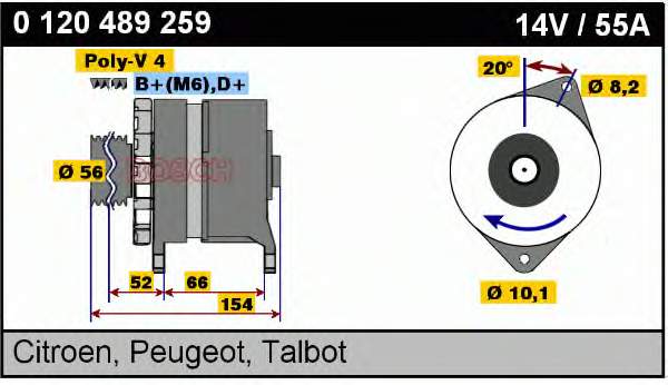 Gerador 1638109480 Eurorepar