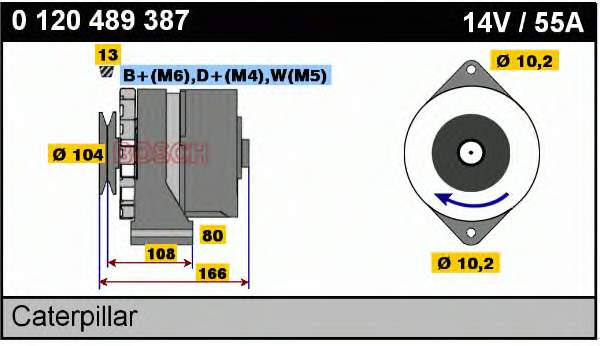 Gerador Case A187873 preço, a partir de 162,11 USD