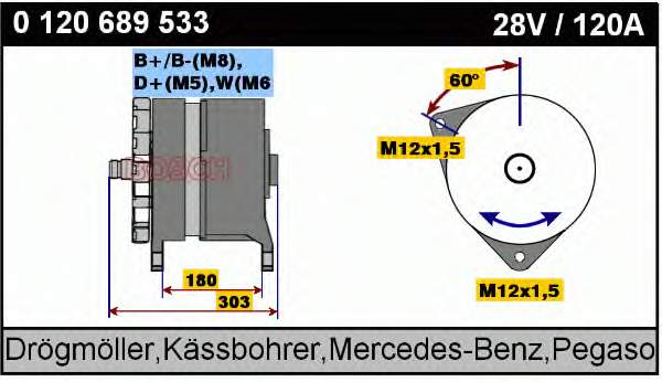 Gerador Bosch 3352 preço, a partir de 67,67 USD