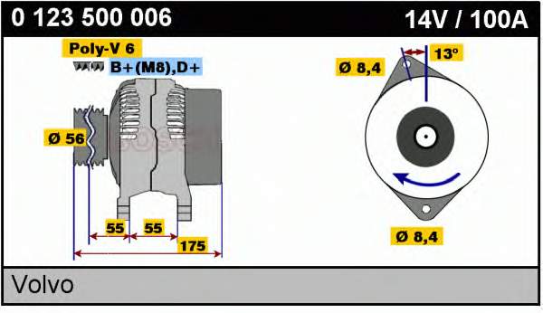 Compre 8111116 Volvo Gerador