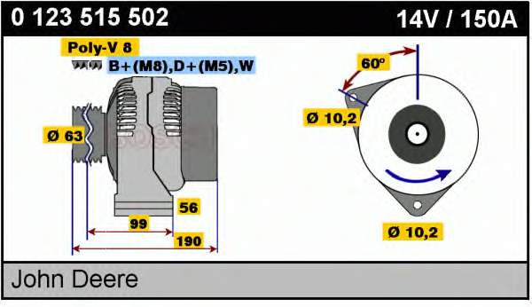 Gerador Mahle Original MG36