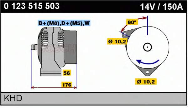 MG28 Mahle Original Gerador
