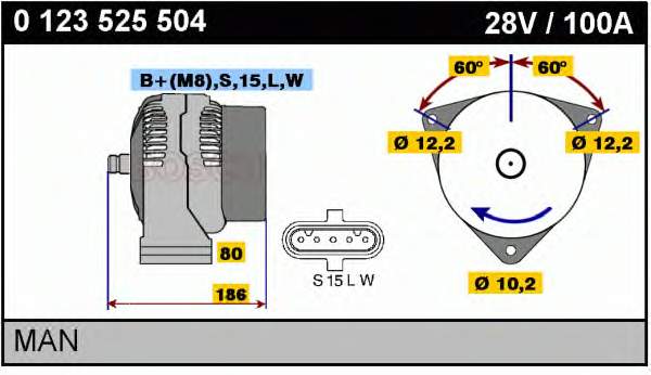 0123525504 Bosch