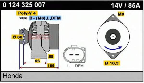 31100PDFE01 Honda Gerador