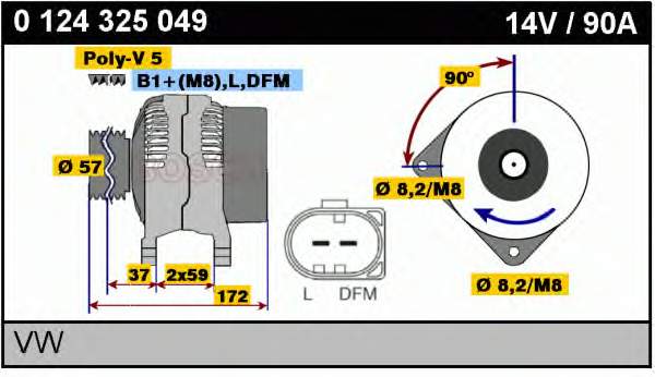 Gerador VAG 028903029D preço, a partir de 173,71 USD