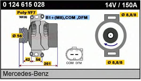 Gerador Borg&beck BBA2443 preço, a partir de 117,58 USD