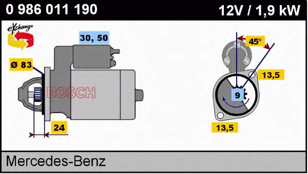 0986011190 Bosch