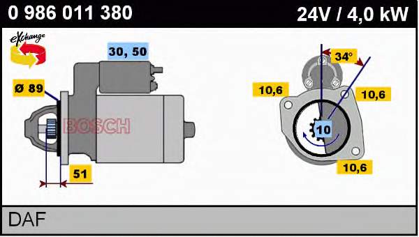 0986011380 Bosch