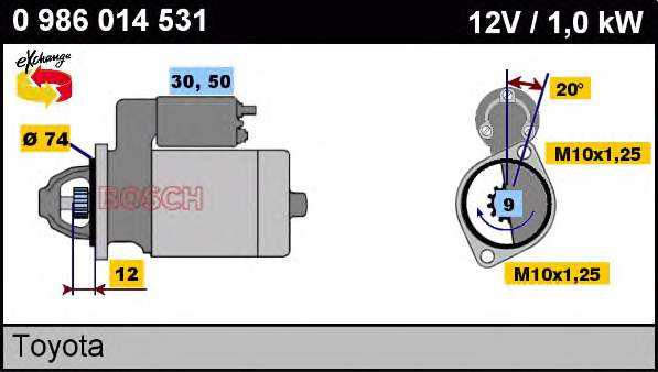 0986014531 Bosch