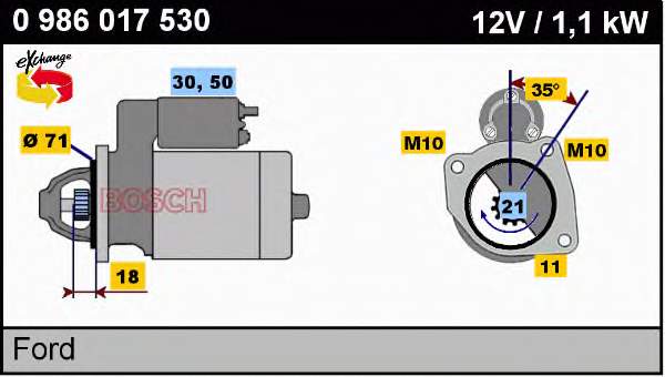 Compre 1416236 Ford Motor de arranco