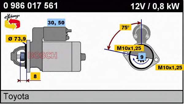 Compre STX200077R Stardax Motor de arranco