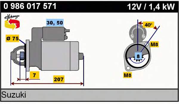 S5040 As-pl Motor de arranco