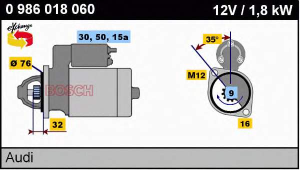 0986018060 Bosch