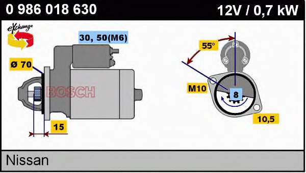 Motor de arranco Nissan/Infiniti D7E31 preço, a partir de 73,21 USD