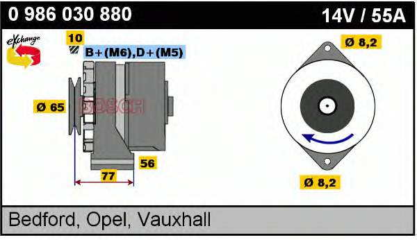 0986030880 Bosch