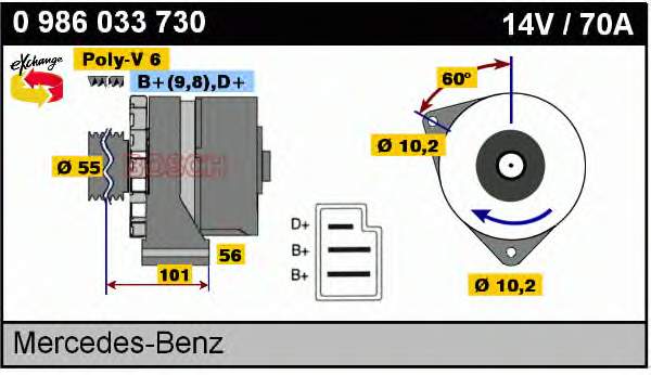 0986033730 Bosch