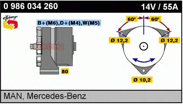 0986034260 Bosch
