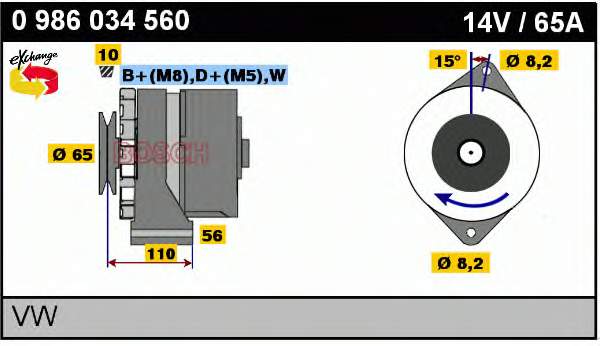 Gerador 23588N WAI