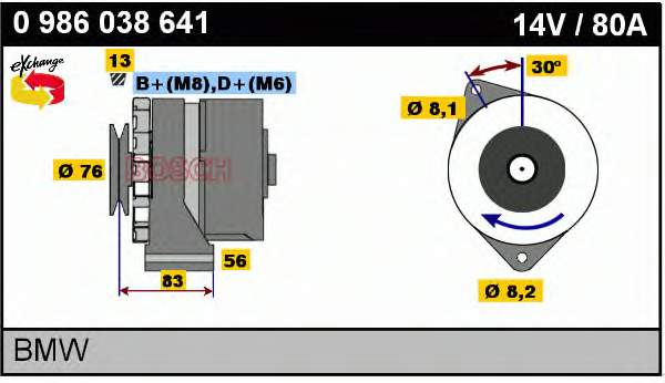 Gerador BMW 12312242876 preço, a partir de 231,73 USD