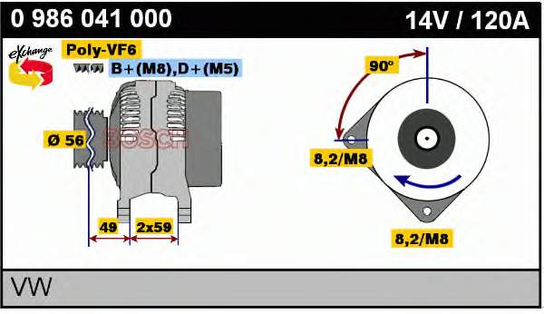 0986041000 Bosch