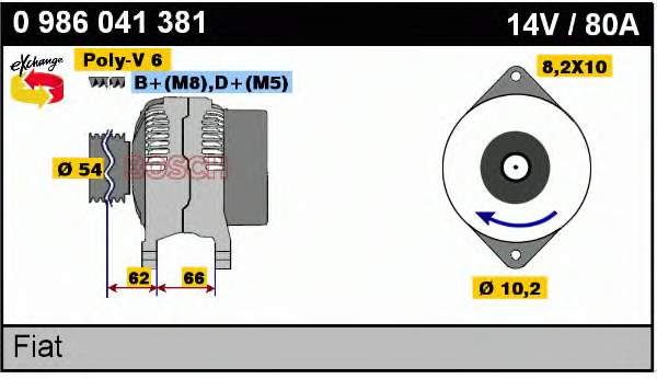 Gerador Opel 1204197 preço, a partir de 107,45 USD
