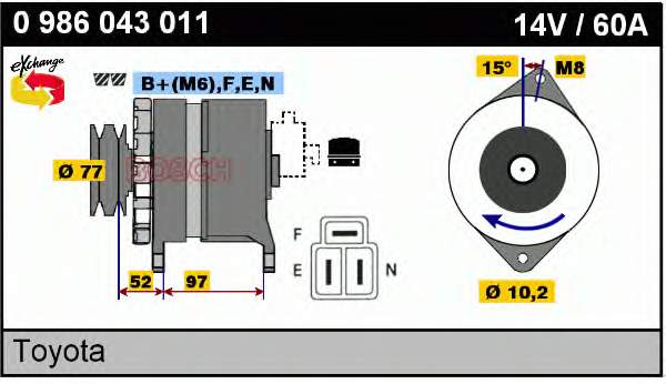 68303918AA Chrysler Vela de ignição