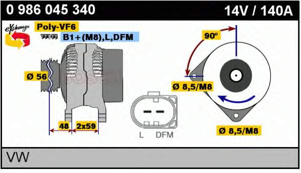 Gerador VAG TG14C011 preço, a partir de 93,11 USD