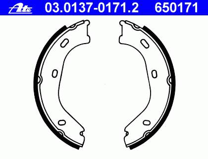 Sapatas do freio de estacionamento Mercedes A1164200020 preço, a partir de 29,14 USD