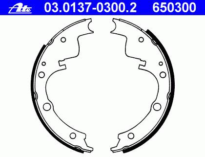 Compre GS8148 TRW Sapatas do freio traseiras de tambor